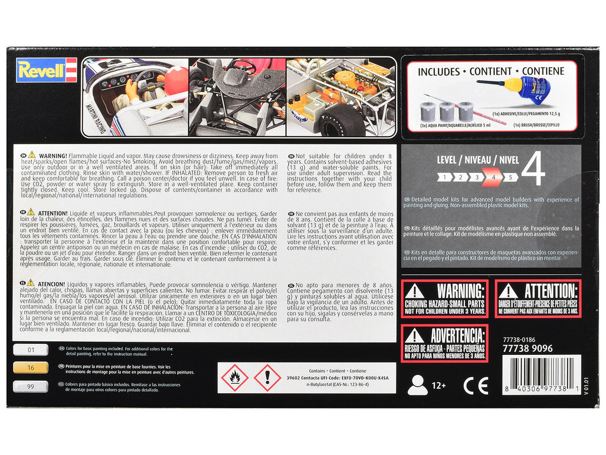 Level 4 Model Kit Porsche 917/10 All-Included Kit 1/32 Scale Model by Revell LuxuryLifeWay Online Store