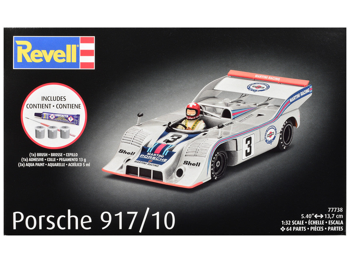 Level 4 Model Kit Porsche 917/10 All-Included Kit 1/32 Scale Model by Revell LuxuryLifeWay Online Store