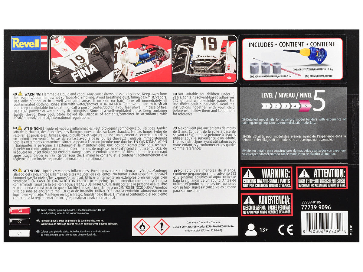 Level 5 Model Kit Surtees TS16/03 All-Included Kit 1/32 Scale Model by Revell LuxuryLifeWay Online Store