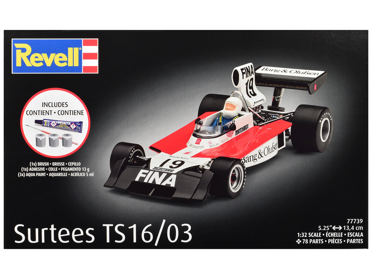 Level 5 Model Kit Surtees TS16/03 All-Included Kit 1/32 Scale Model by Revell LuxuryLifeWay Online Store