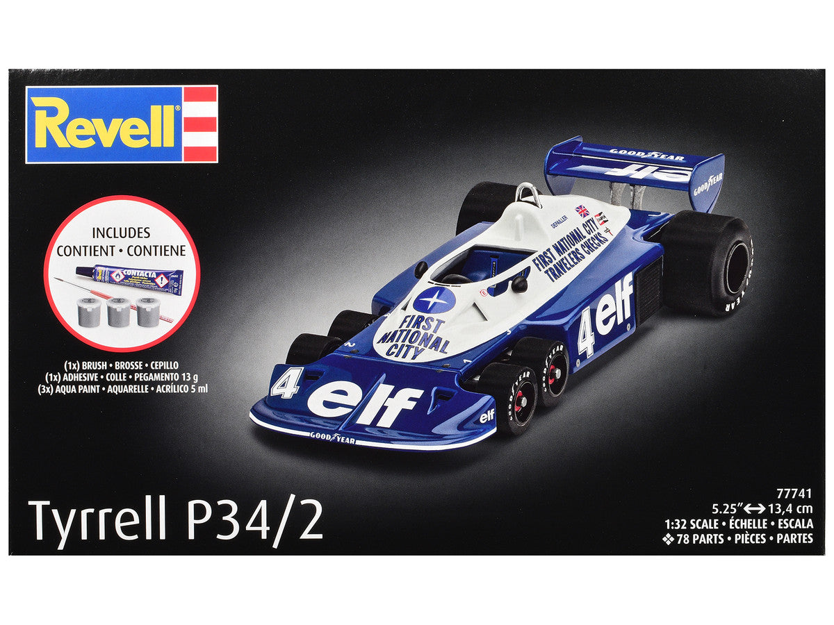 Level 5 Model Kit Tyrrell P34/2 All-Included Kit 1/32 Scale Model by Revell LuxuryLifeWay Online Store