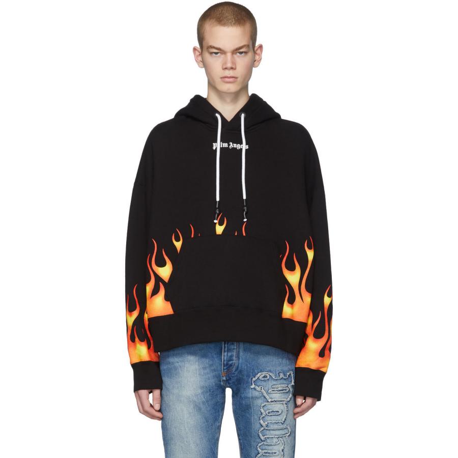 Flame hooded sweatshirt