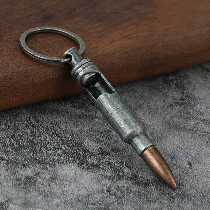 Metal Keychains Bullet Bottle Opener Creative Pendant LadyShow.Store