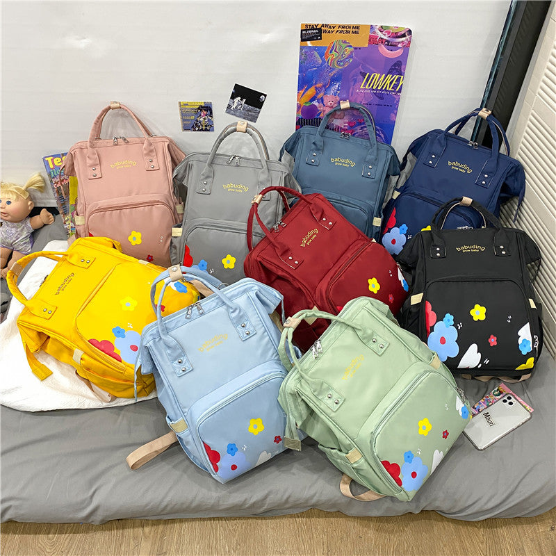 Large-capacity Waterproof Mother and Baby Backpack Pi-Mart