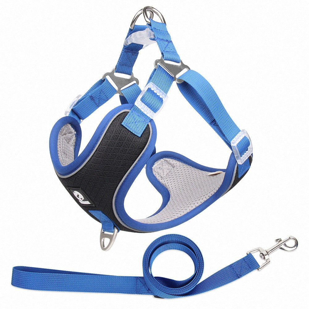 Breathable Pet Harness Adjustable Leash Pets Fashion