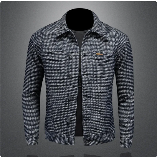 Men's Casual Denim Motorcycle Jacket Pi-Mart
