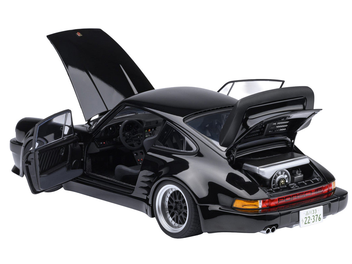 Porsche 911 (930) Turbo "Blackbird" Black "Wangan Midnight - Comic #1 Version" Manga 1/18 Model Car by Autoart LuxuryLifeWay Online Store