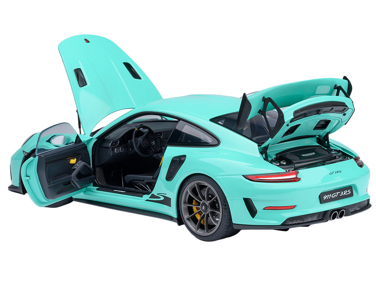 Porsche 911 (991.2) GT3 RS Mint Green 1/18 Model Car by Autoart LuxuryLifeWay Online Store