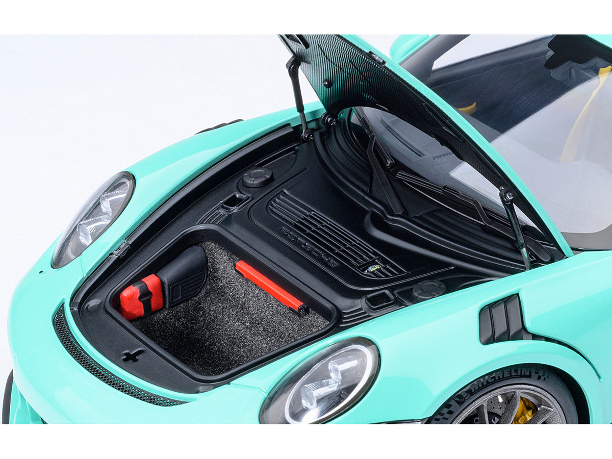Porsche 911 (991.2) GT3 RS Mint Green 1/18 Model Car by Autoart LuxuryLifeWay Online Store