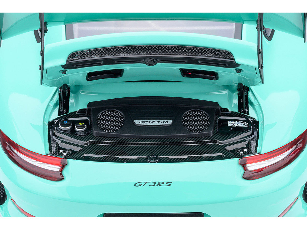 Porsche 911 (991.2) GT3 RS Mint Green 1/18 Model Car by Autoart LuxuryLifeWay Online Store