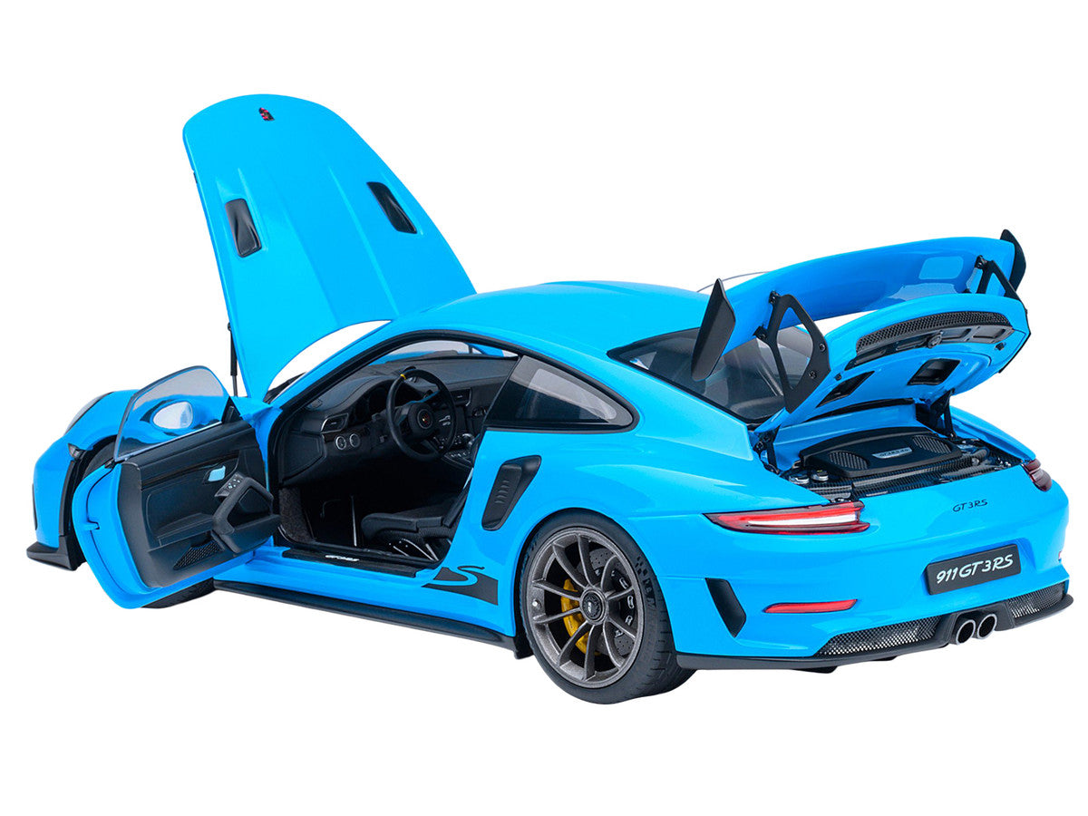 Porsche 911 (991.2) GT3 RS Riviera Blue 1/18 Model Car by Autoart LuxuryLifeWay Online Store