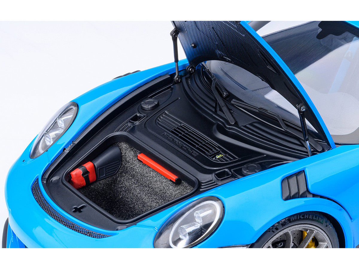 Porsche 911 (991.2) GT3 RS Riviera Blue 1/18 Model Car by Autoart LuxuryLifeWay Online Store