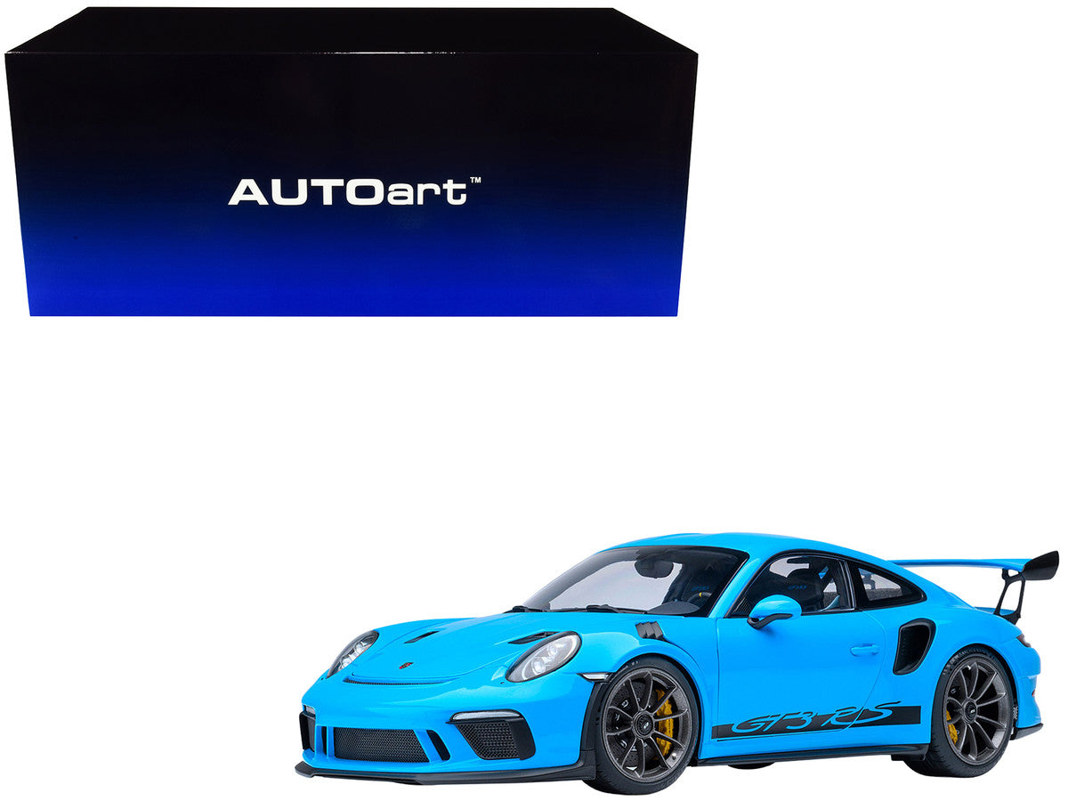 Porsche 911 (991.2) GT3 RS Riviera Blue 1/18 Model Car by Autoart LuxuryLifeWay Online Store