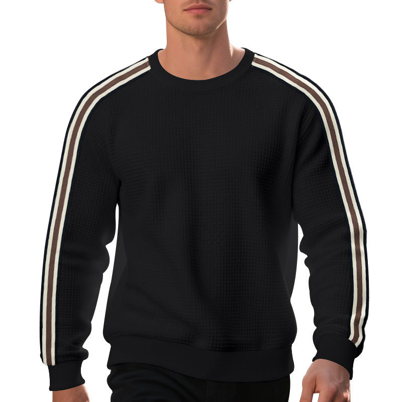 Casual Men's Loose Round Neck Sweater Thin LadyShow.Store