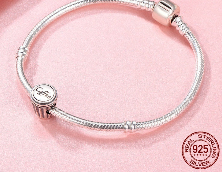 Coffee cup S925 pure beads LadyShow.Store