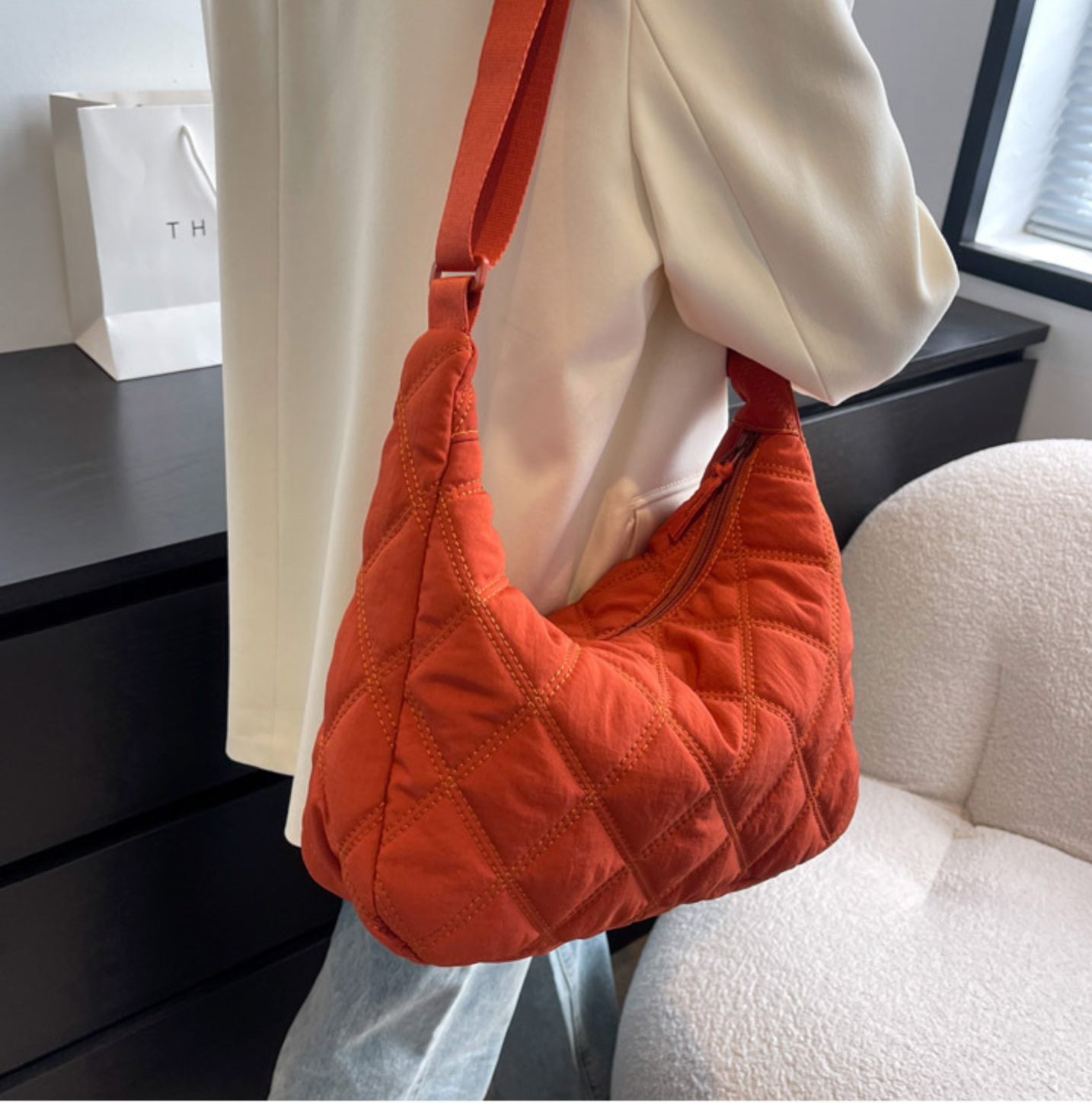Millie Embroidered Shoulder Bag LadyShow.Store