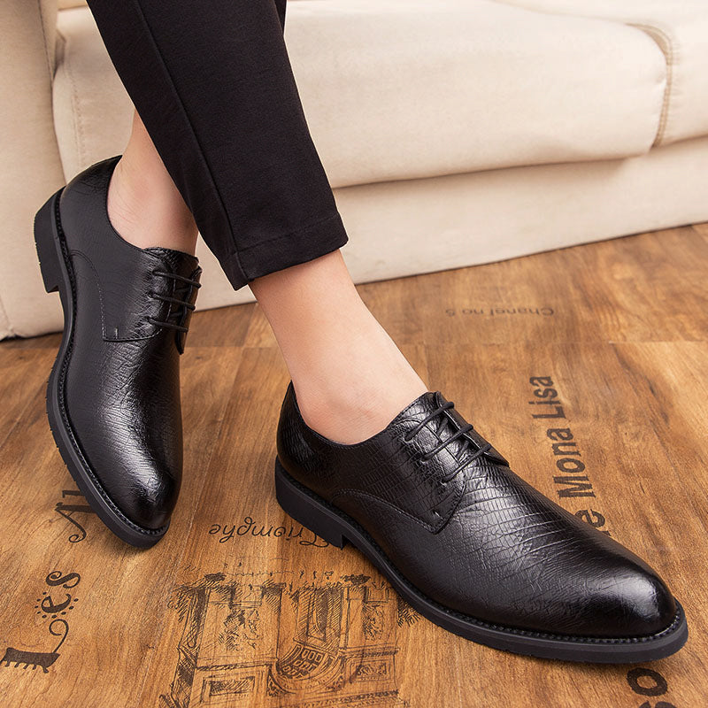 Men's Casual Brogue Leather Shoes (Fashionable Design) LadyShow.Store
