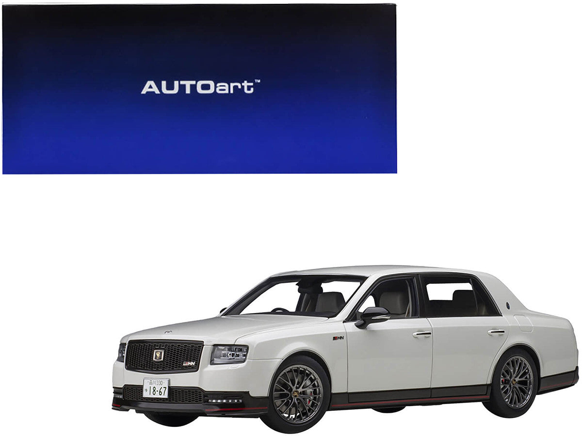 Toyota Century GRMN RHD (Right Hand Drive) Pearl White 1/18 Model Car by Autoart LuxuryLifeWay Online Store