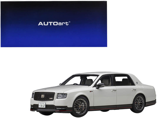 Toyota Century GRMN RHD (Right Hand Drive) Pearl White 1/18 Model Car by Autoart LuxuryLifeWay Online Store