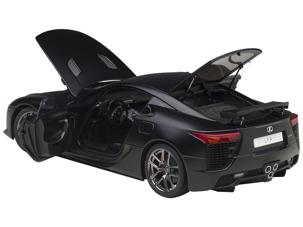 Lexus LFA Matt Black 1/18 Model Car by Autoart LuxuryLifeWay Online Store