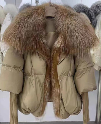 White Duck Down Jacket Niche Design Women's Clothing Best YouTube Store
