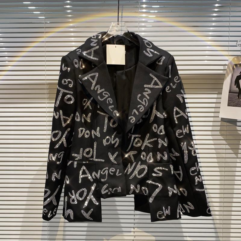 Heavy Industry Shiny Long-sleeved Suit Blazer Best YouTube Store