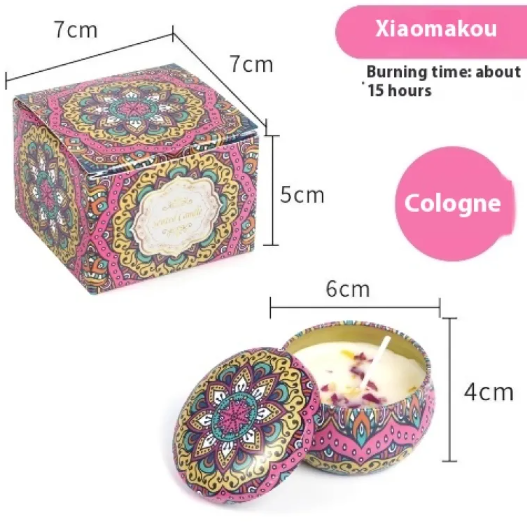 Floral Scented Candle Pi-Mart
