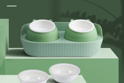 Pet Cat Bowl Ceramic Food Bowl Protect Cervical Spine Food Bowl Food Bowl Pets Fashion