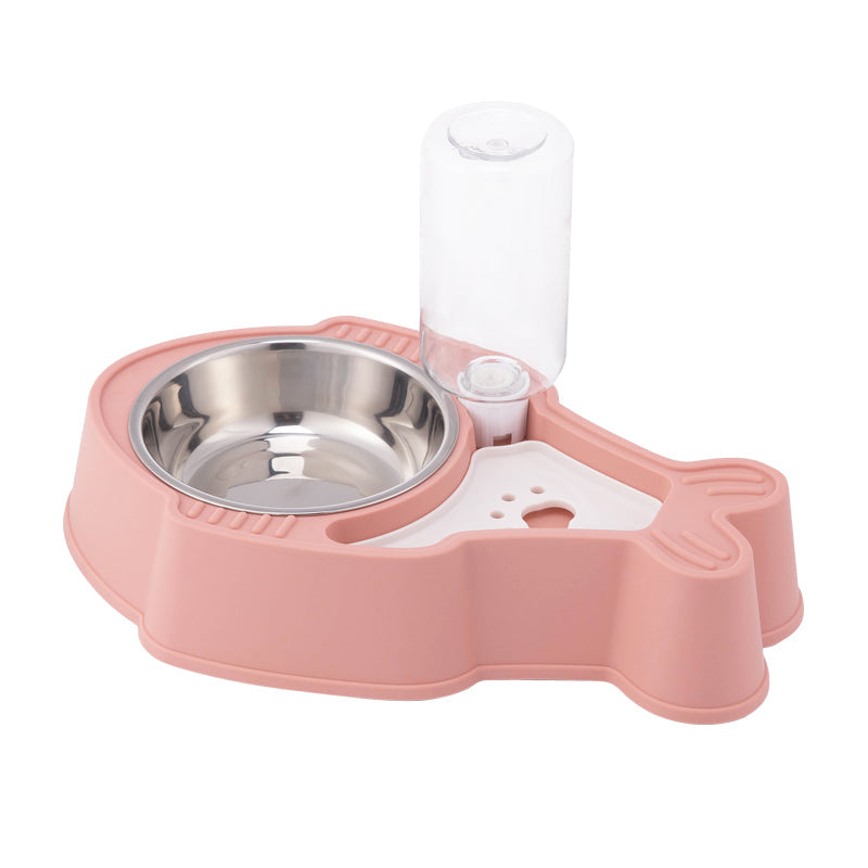 Pet 2-in-1 Moisture-proof Beard Automatic Drinking Bowl Pets Fashion
