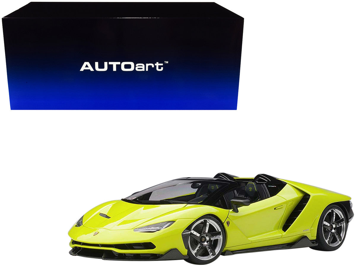 Lamborghini Centenario Roadster Verde Scandal / Solid Light Green 1/18 Model Car by Autoart LuxuryLifeWay Online Store