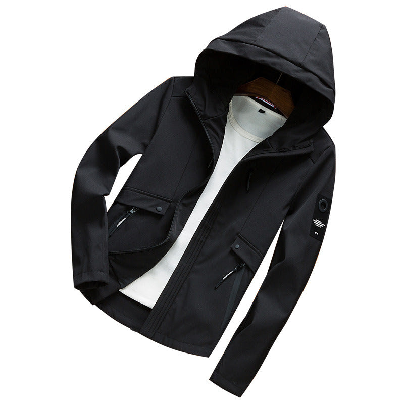 Men's Casual Hooded Jacket Pi-Mart