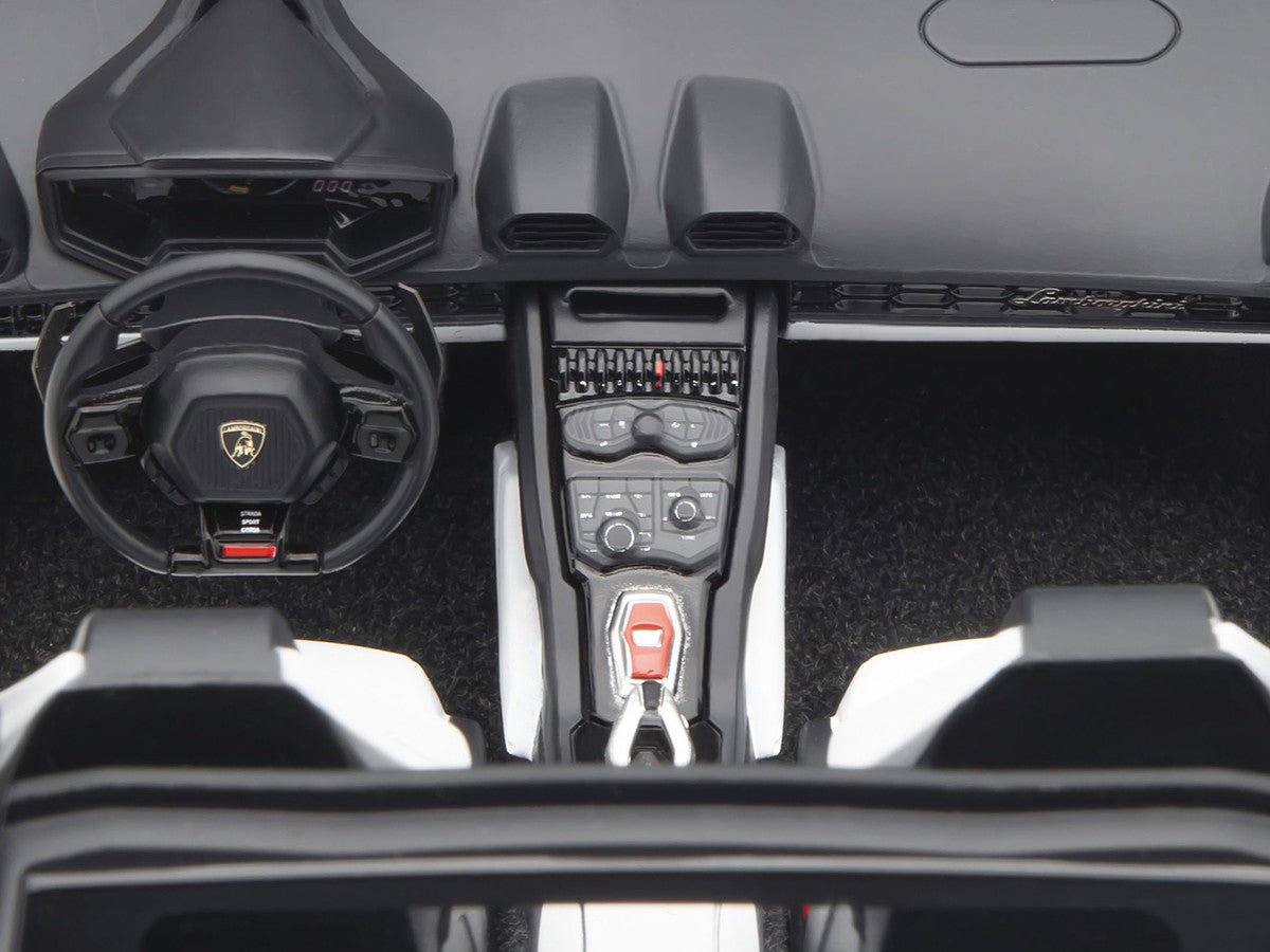 Lamborghini Huracan GT "LB-Silhouette Works" White with Black 1/18 Model Car by Autoart LuxuryLifeWay Online Store