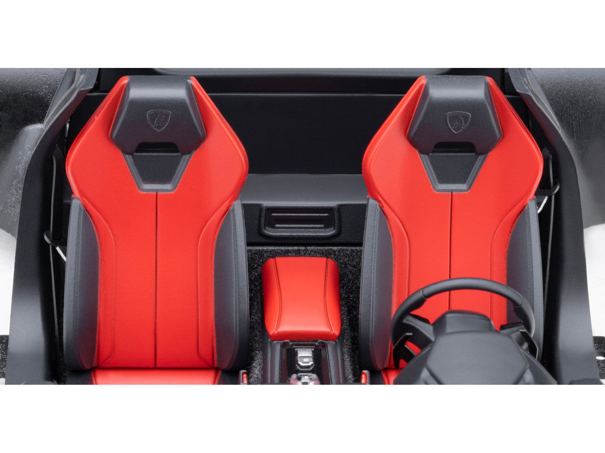 Lamborghini Huracan GT "LB-Silhouette Works" Hyper Red Metallic with Black Top 1/18 Model Car by Autoart LuxuryLifeWay Online Store