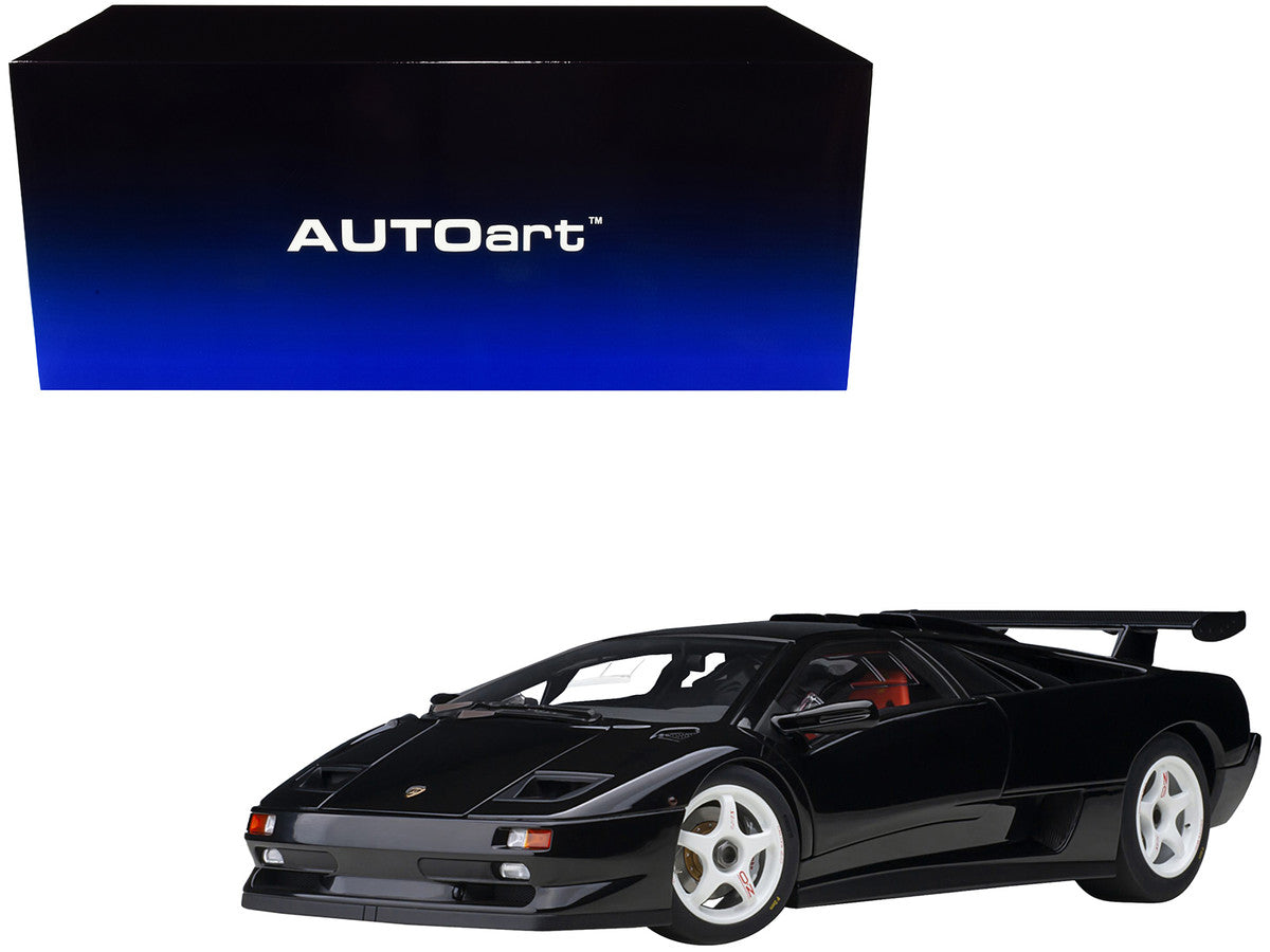 Lamborghini Diablo SV-R Deep Black 1/18 Model Car by Autoart LuxuryLifeWay Online Store