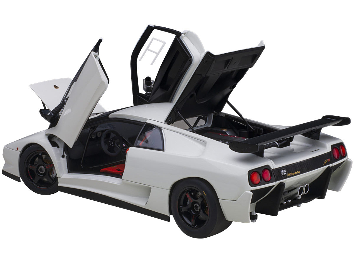 Lamborghini Diablo SV-R Impact White 1/18 Model Car by Autoart LuxuryLifeWay Online Store