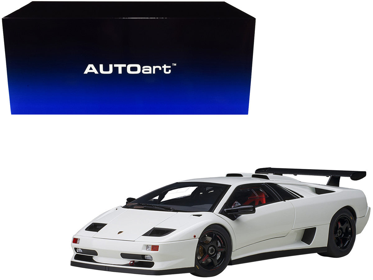 Lamborghini Diablo SV-R Impact White 1/18 Model Car by Autoart LuxuryLifeWay Online Store