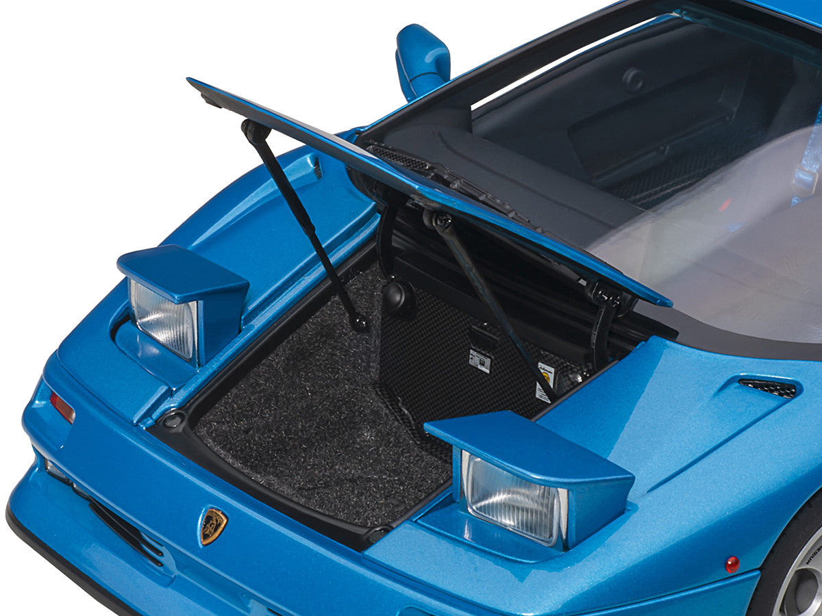 Lamborghini Diablo SE30 Blu Sirena Blue Metallic 1/18 Model Car by Autoart LuxuryLifeWay Online Store
