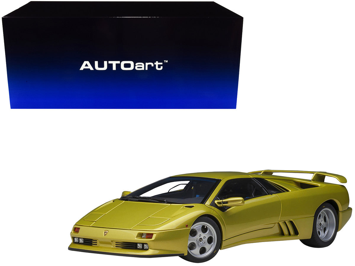 Lamborghini Diablo SE30 Giallo Spyder Yellow Metallic 1/18 Model Car by Autoart LuxuryLifeWay Online Store