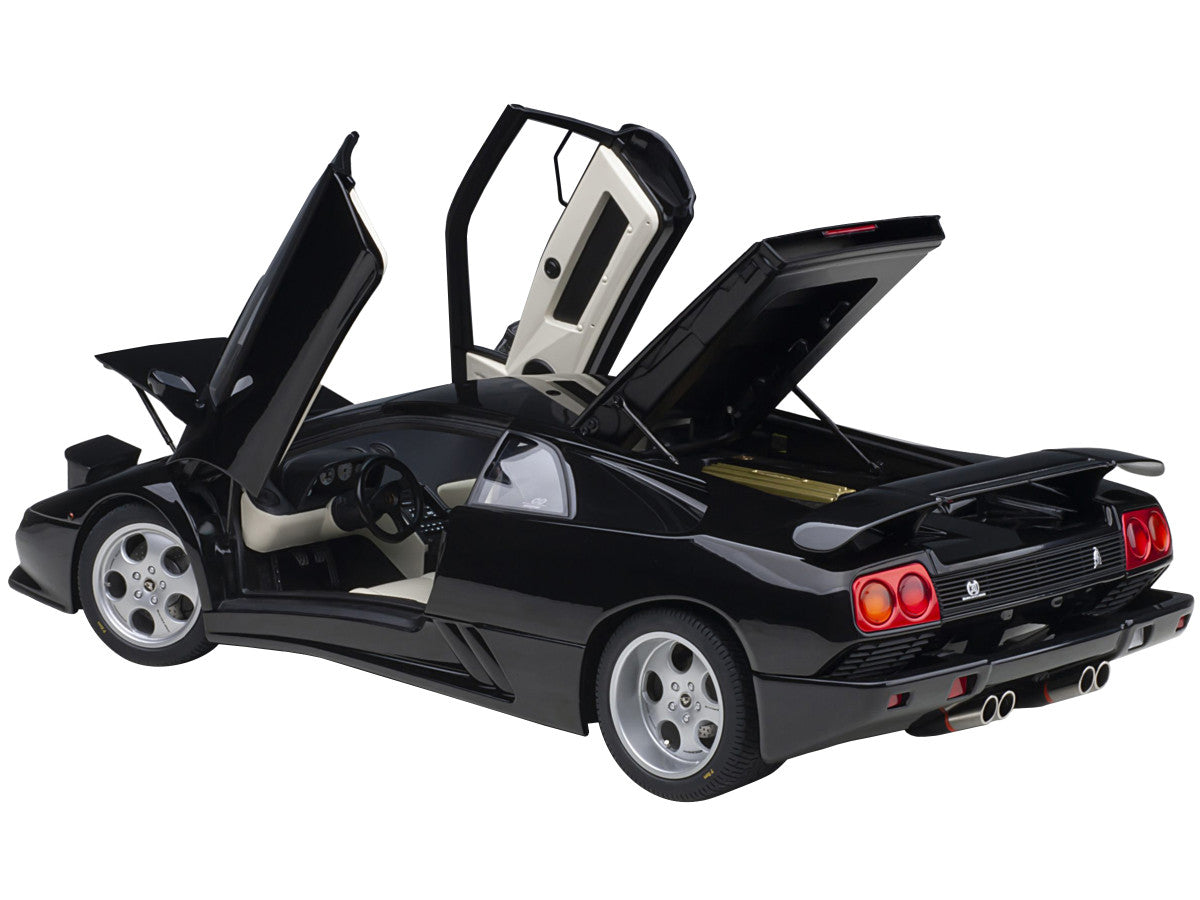 Lamborghini Diablo SE30 Deep Black Metallic 1/18 Model Car by Autoart LuxuryLifeWay Online Store