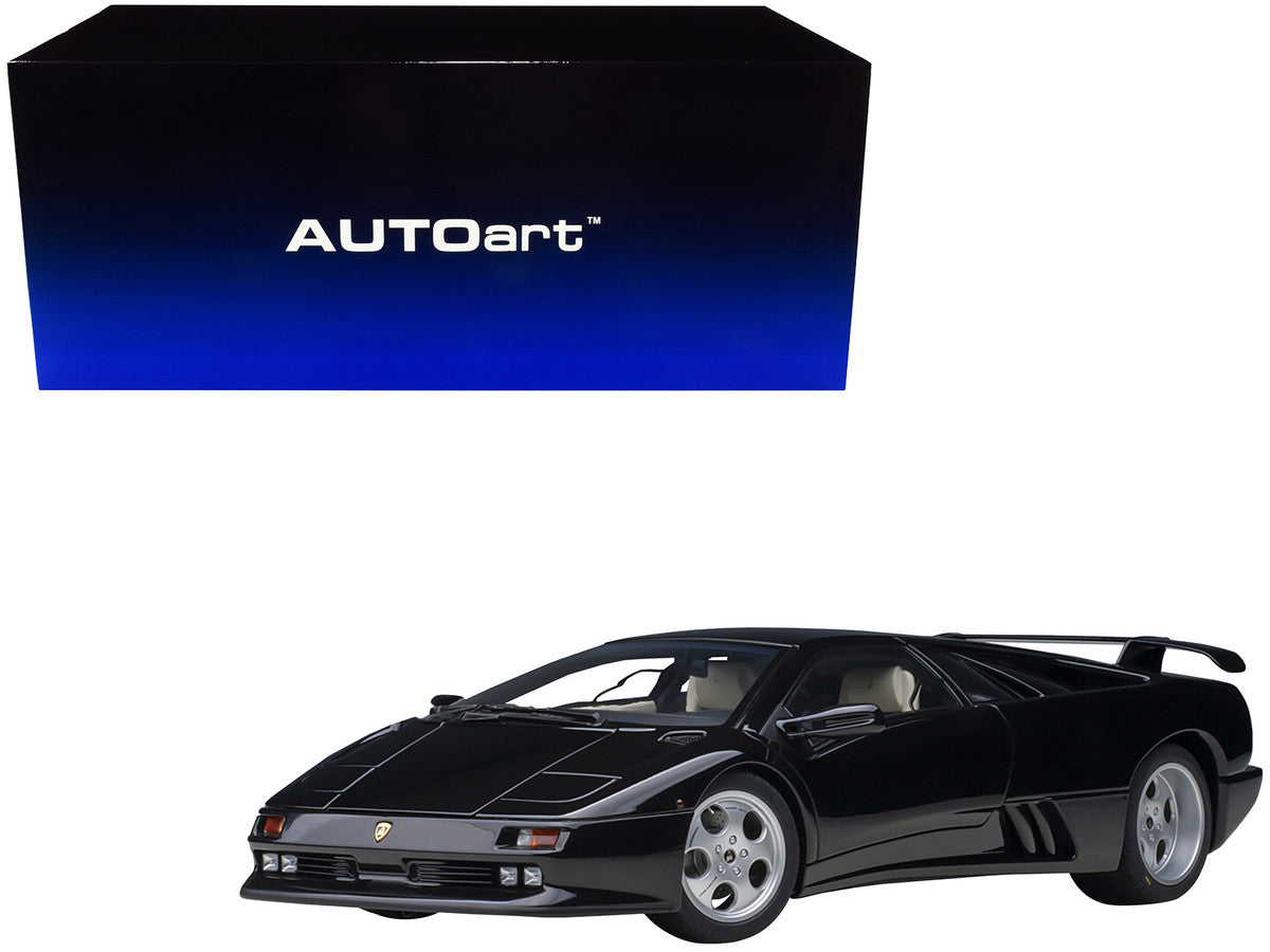 Lamborghini Diablo SE30 Deep Black Metallic 1/18 Model Car by Autoart LuxuryLifeWay Online Store