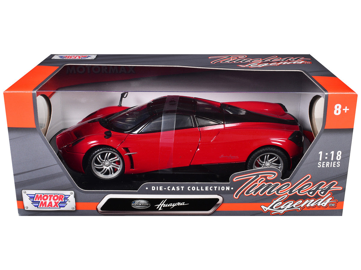Pagani Huayra Red 1/18 Diecast Car Model by Motormax LuxuryLifeWay Online Store