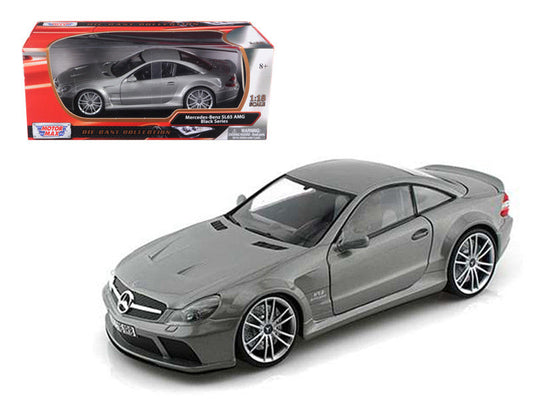 Mercedes SL65 AMG Black Series (R230) Grey 1/18 Diecast Model Car by Motormax LuxuryLifeWay Online Store
