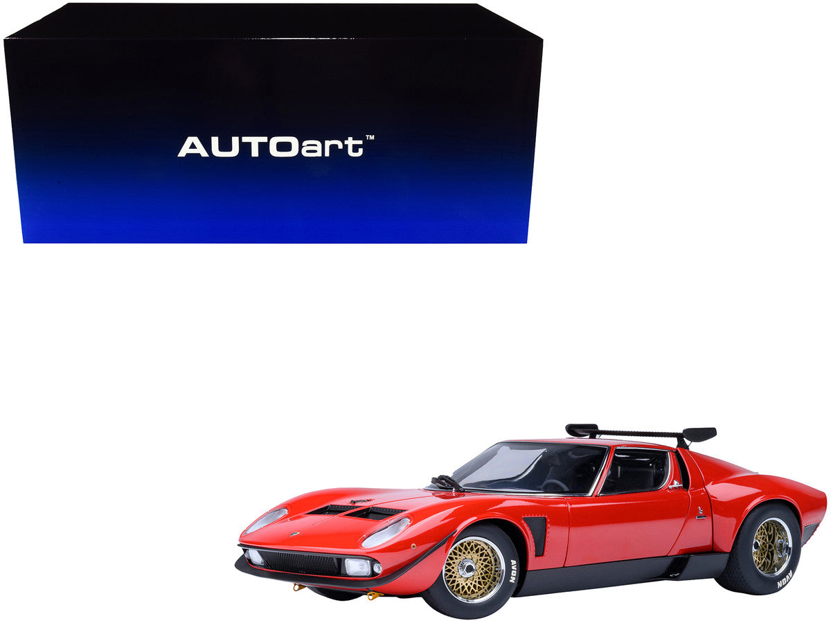 Lamborghini Miura SVR Jota Red 1/18 Model Car by Autoart LuxuryLifeWay Online Store
