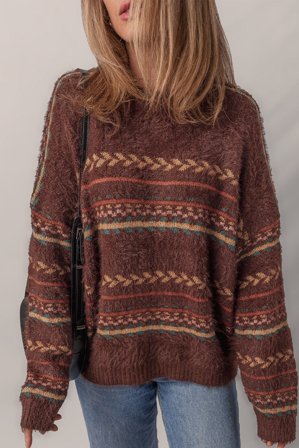 Madison Knitted Drop Shoulder Sweater LuxuryLifeWay Online Store
