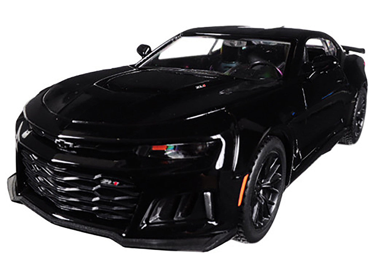 2017 Chevrolet Camaro ZL1 Black 1/24 Diecast Model Car by Motormax LuxuryLifeWay Online Store