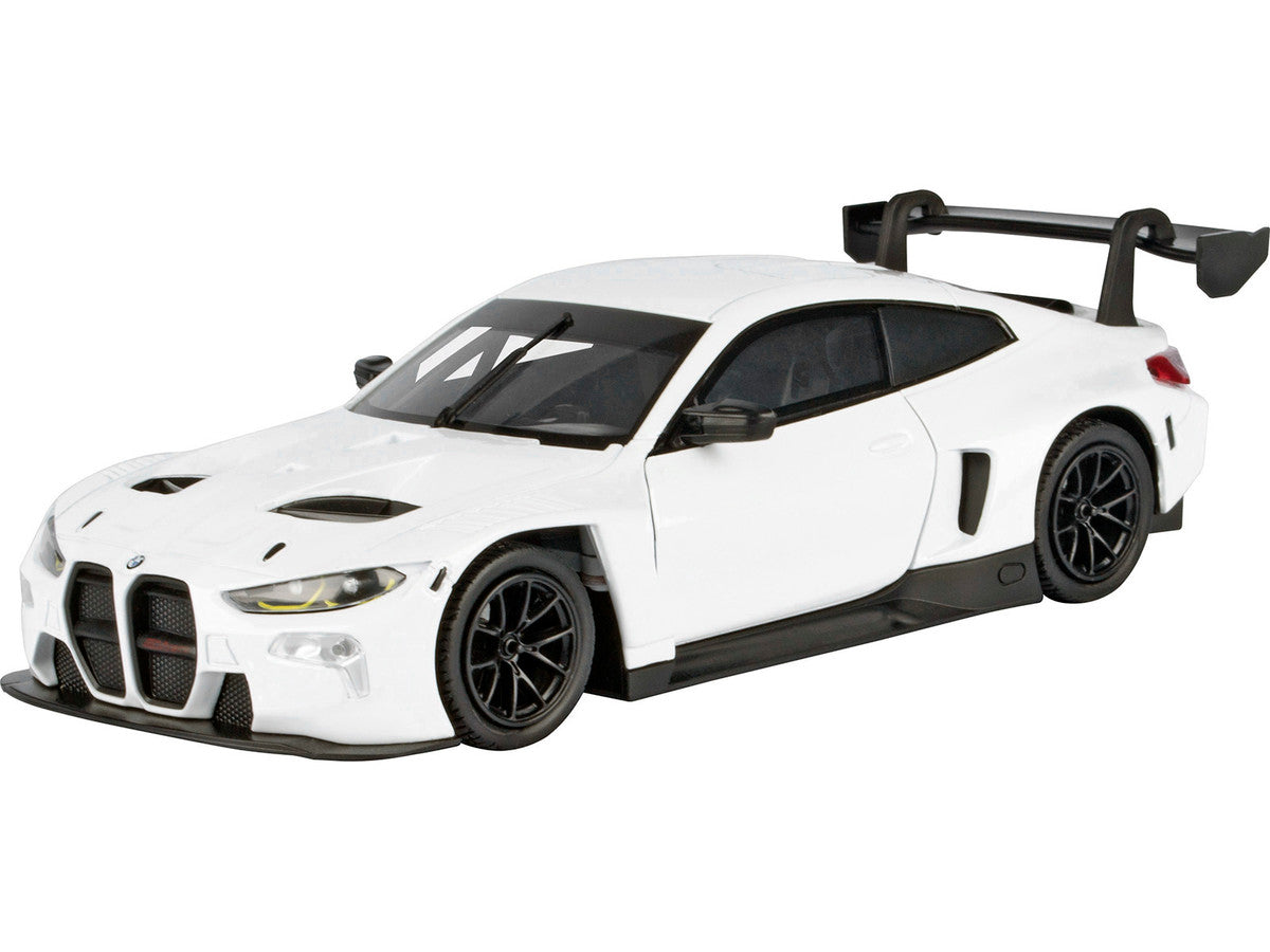 BMW M4 GT3 White "Timeless Legends" Series 1/24 Diecast Model Car by Motormax LuxuryLifeWay Online Store
