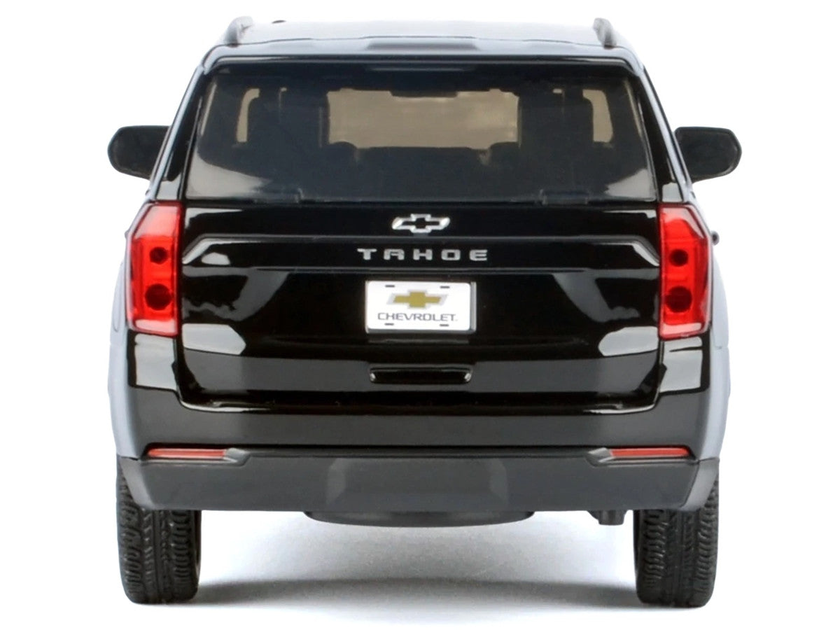 2025 Chevrolet Tahoe Z71 Black "Timeless Legends" Series 1/24 Diecast Model Car by Motormax LuxuryLifeWay Online Store