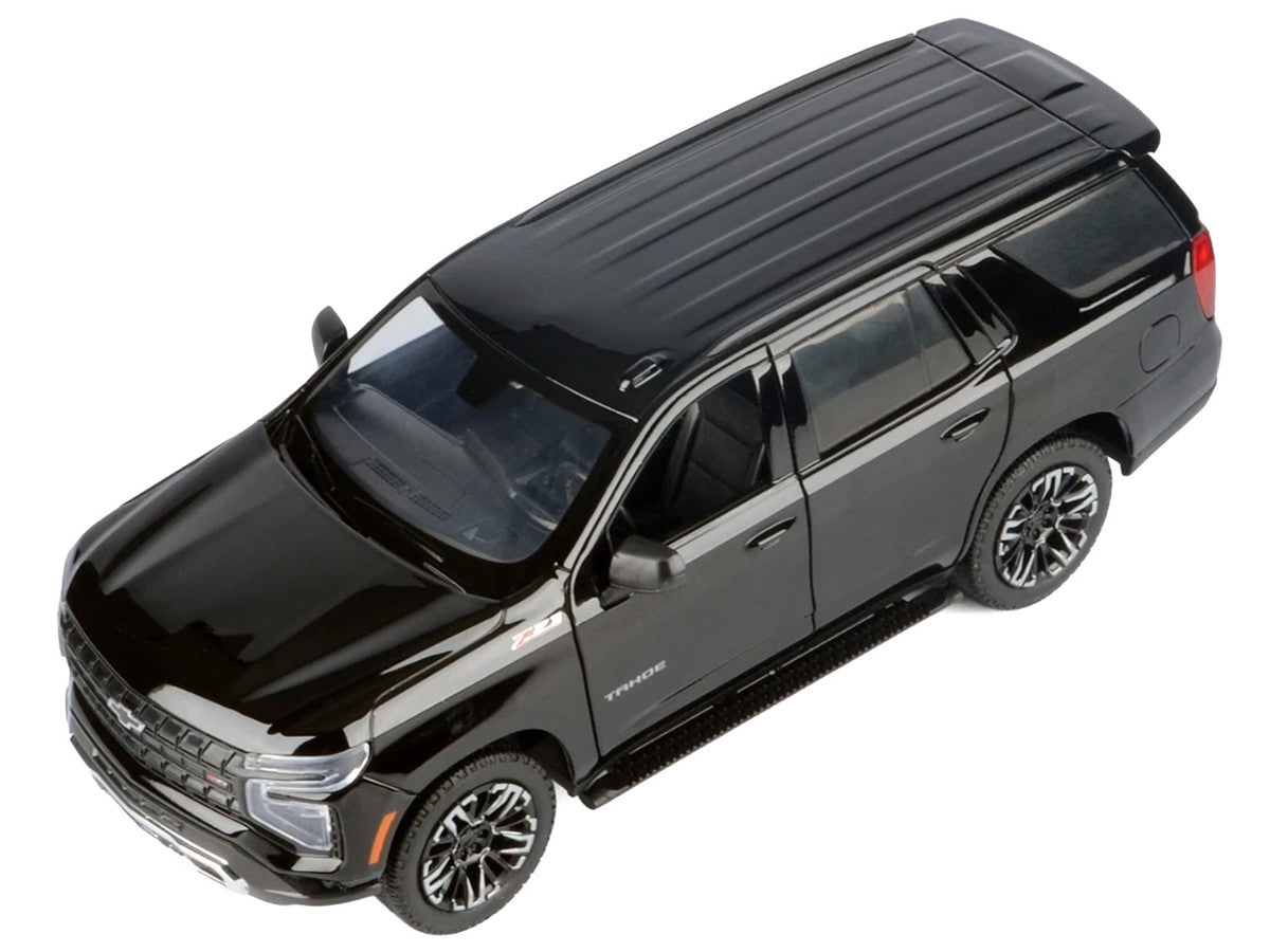 2025 Chevrolet Tahoe Z71 Black "Timeless Legends" Series 1/24 Diecast Model Car by Motormax LuxuryLifeWay Online Store
