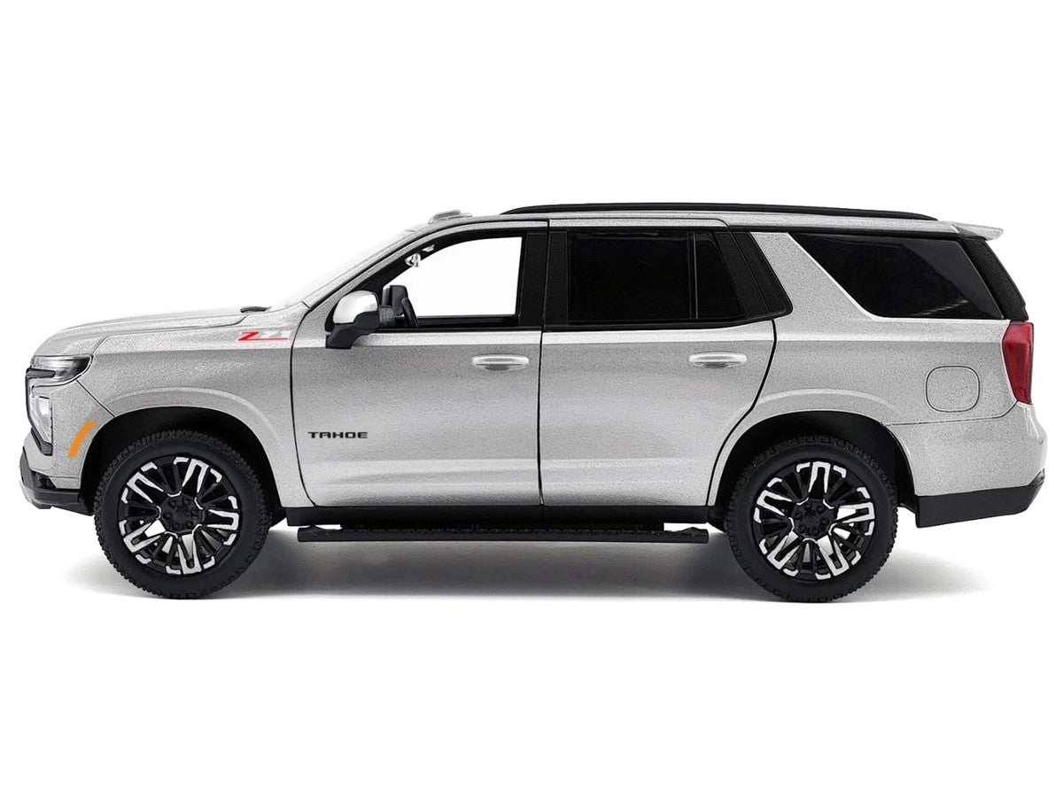 2025 Chevrolet Tahoe Z71 Gray Metallic "Timeless Legends" Series 1/24 Diecast Model Car by Motormax LuxuryLifeWay Online Store
