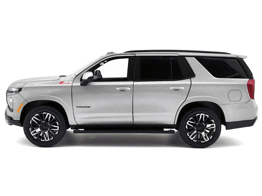 2025 Chevrolet Tahoe Z71 Gray Metallic "Timeless Legends" Series 1/24 Diecast Model Car by Motormax LuxuryLifeWay Online Store